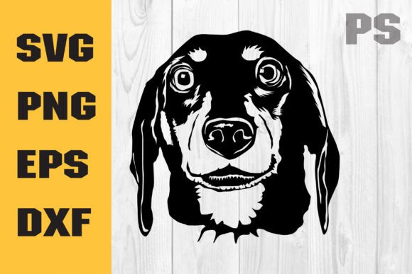 Dachshund Svg for Embroidery Projects