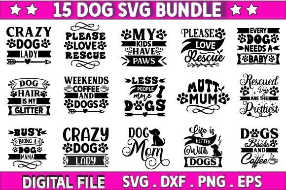 Embroidery Design Review: Dog Svg Bundle, Dog T Shirt Bundle