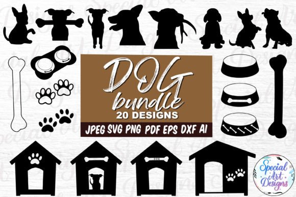 Handmade Dog Design Bundle