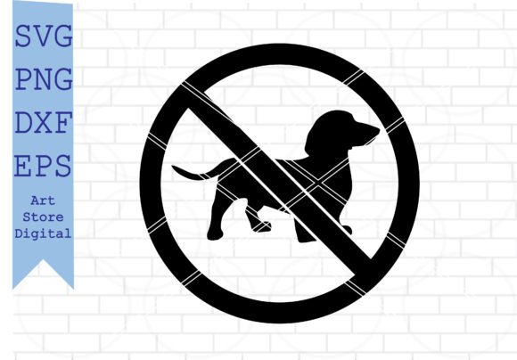 No Dachshund Dog Design