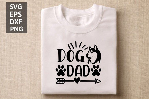 Testing the Dog Dad Svg for Real Projects