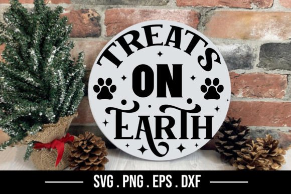 Treats on Earth - Christmas Dog SVG